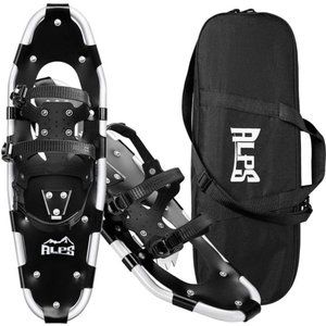 27 Inch Pair Antishock Snowshoes All Terrain with Carrying Tote Bag by ALPS-blk